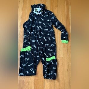 Dinosaur soft fleece onesie
